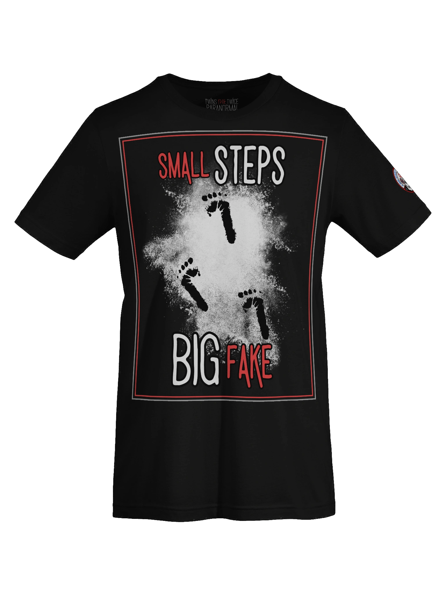 Small Steps, Big Fake Commemorative Premium Tee product image (7)