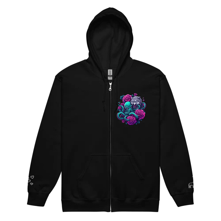 Wild Romance Zippered Hoodie product image (2)