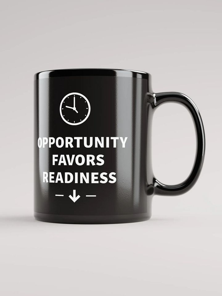 Unlock Your Destiny with Bruno Mars’ Inspirational Quote Mug – Opportunity Favors Readiness – Empower Your Journey Every Day! product image (1)
