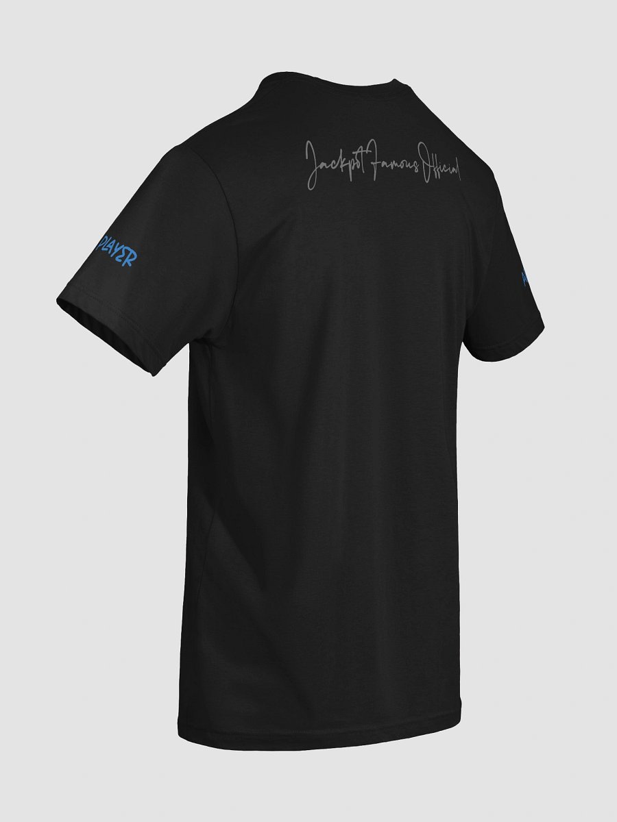 "Advantage Player" Vertical Tee – Jackpot Famous Official Black Edition product image (11)