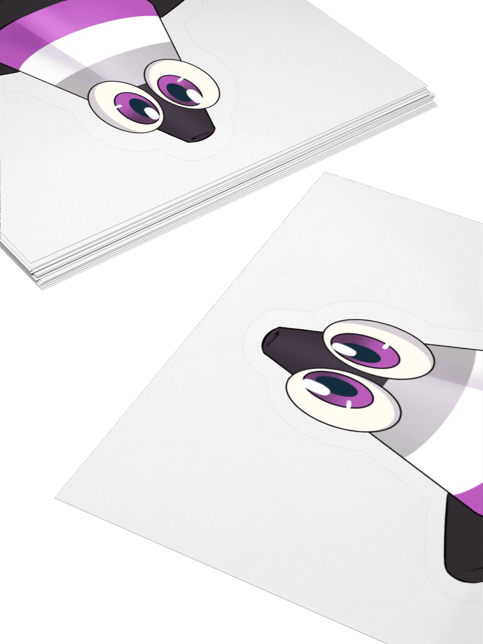 Pride Cone Sticker - Ace product image (4)