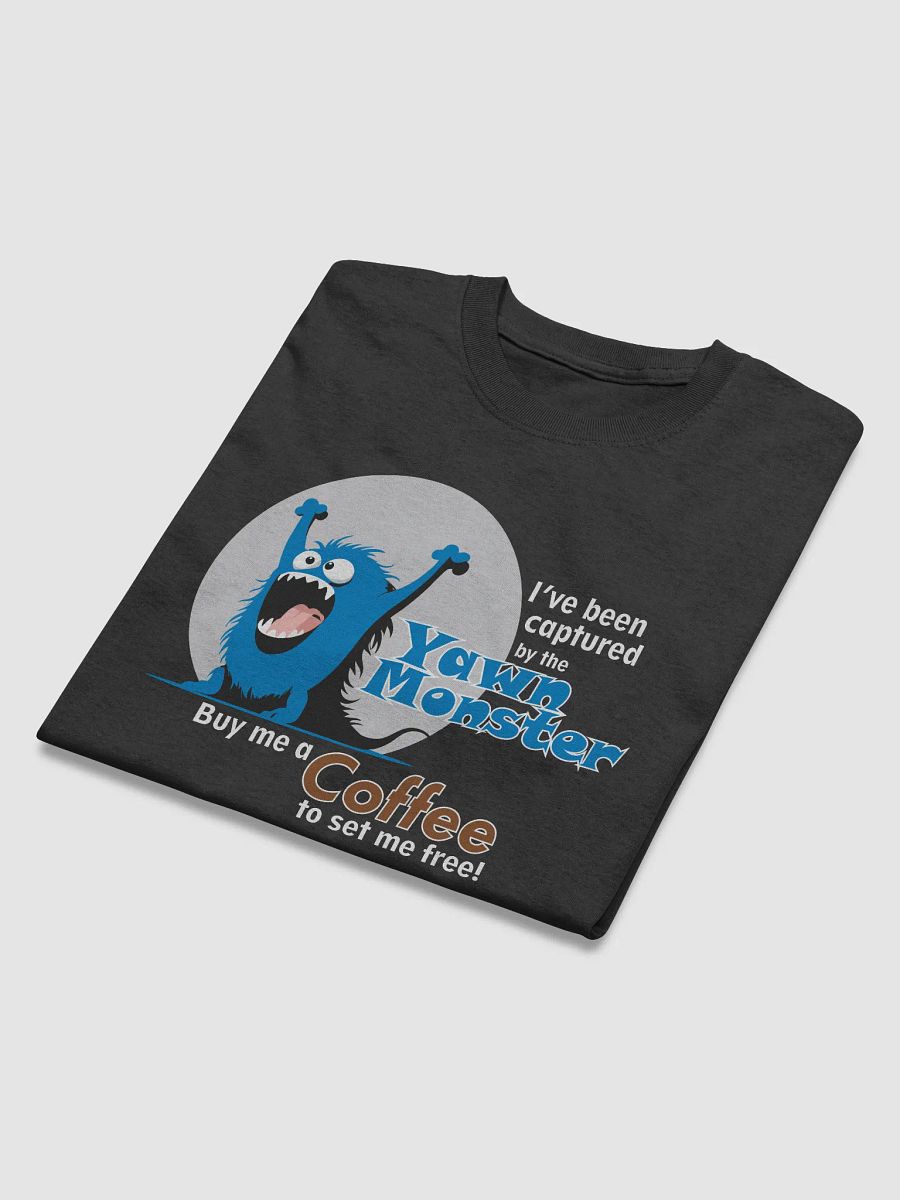 Blue Yawn Monster buy me Coffee t-shirt product image (4)