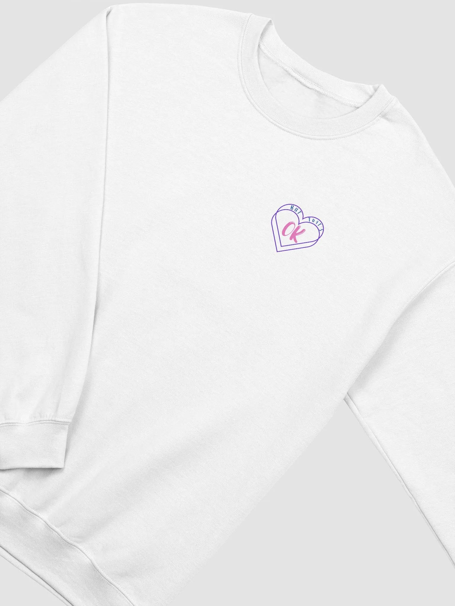 But That's Ok Men's Sweatshirt Light product image (3)