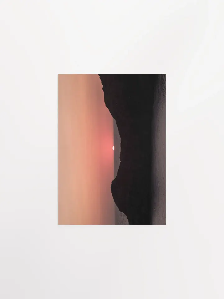 Tramonto in Sardegna - Enhanced Matte Paper Poster product image (2)