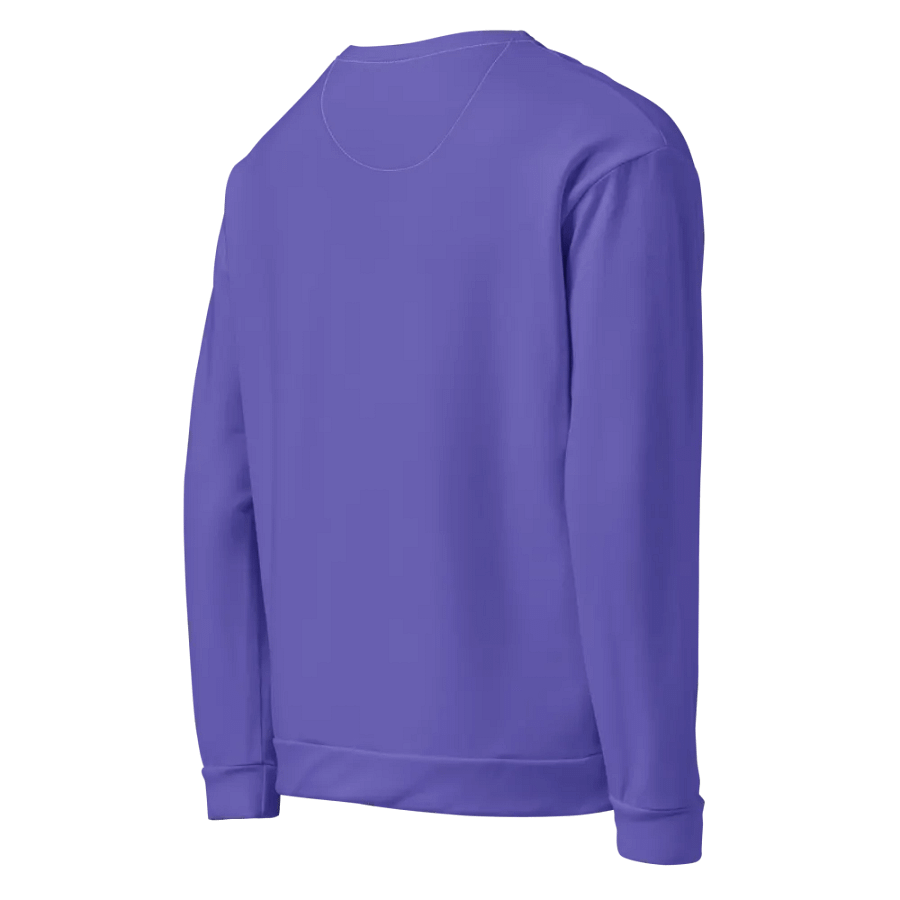 Plain Purple Light Summer Unisex Recycled Polyester Heavyweight Premium Sweatshirt by Treasure Pie product image (4)