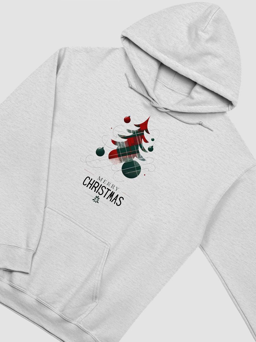 Xmas Tree with Plaid Pattern Hoodie product image (10)