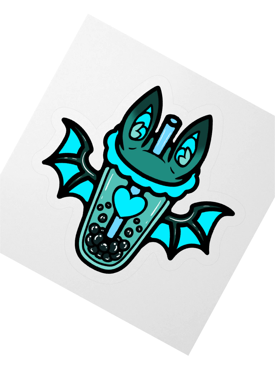MatchaEXE Blue Bobat Sticker product image (5)