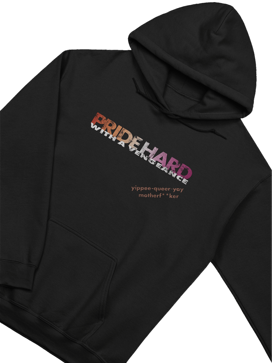 Lesbian "Pride Hard" Hoodie product image (3)