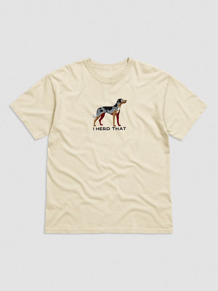 I Herd That T-Shirt(Embroidered) of a Catahoula Leopard Dog product image (33)
