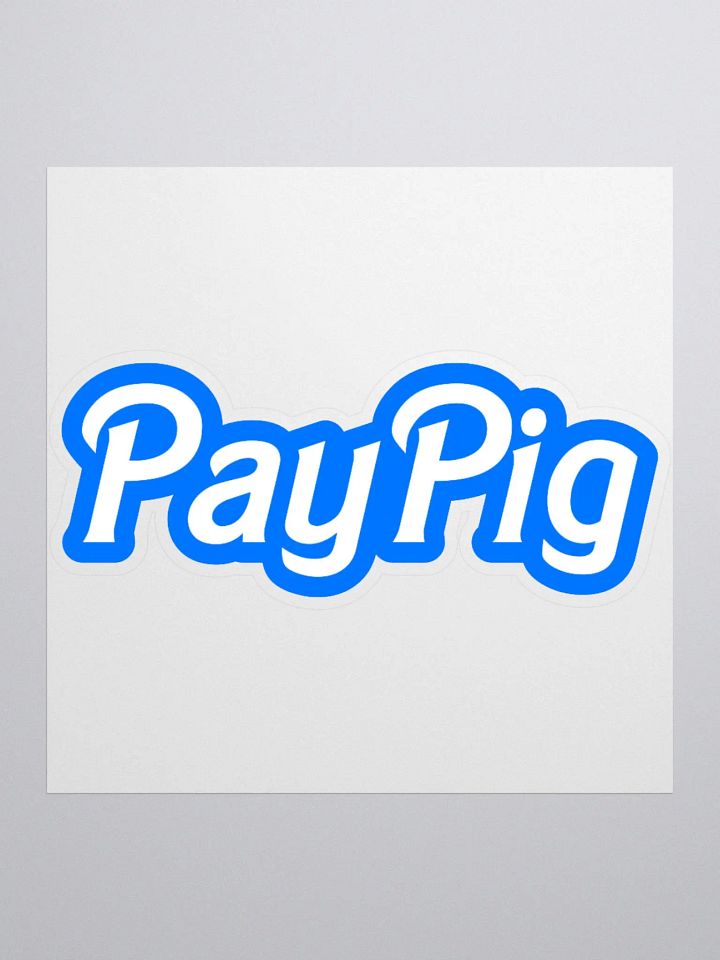 PayPig Sticker product image (1)