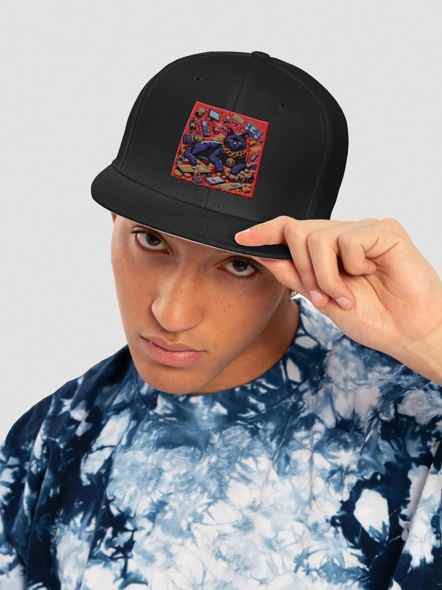 Jayrock921(Cat avatar Snapback hat) product image (5)