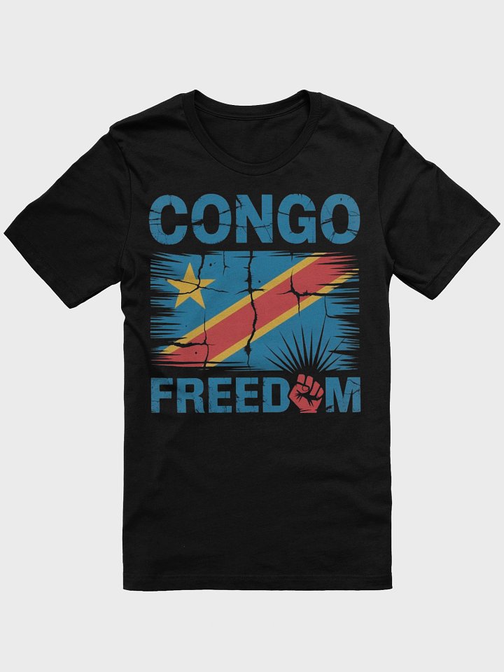 Vintage Democratic Republic of the Congo Africa African Flag Supersoft T-shirt product image (1)