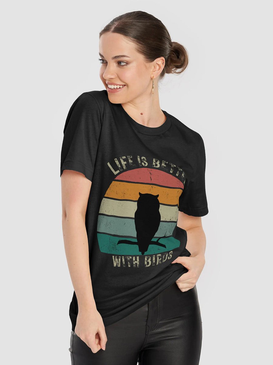 Sunset Owl Silhouette T-Shirt product image (73)