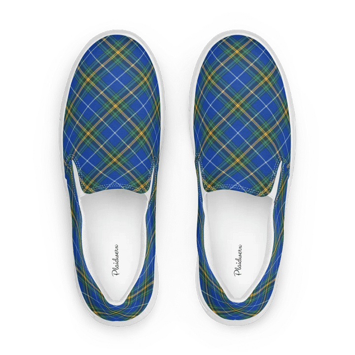 Nova Scotia Tartan Men's Slip-On Shoes product image (1)