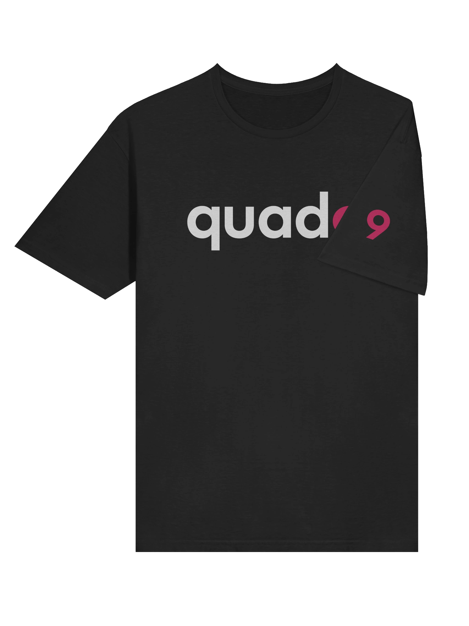 Quad9 White Logo T-Shirt product image (6)