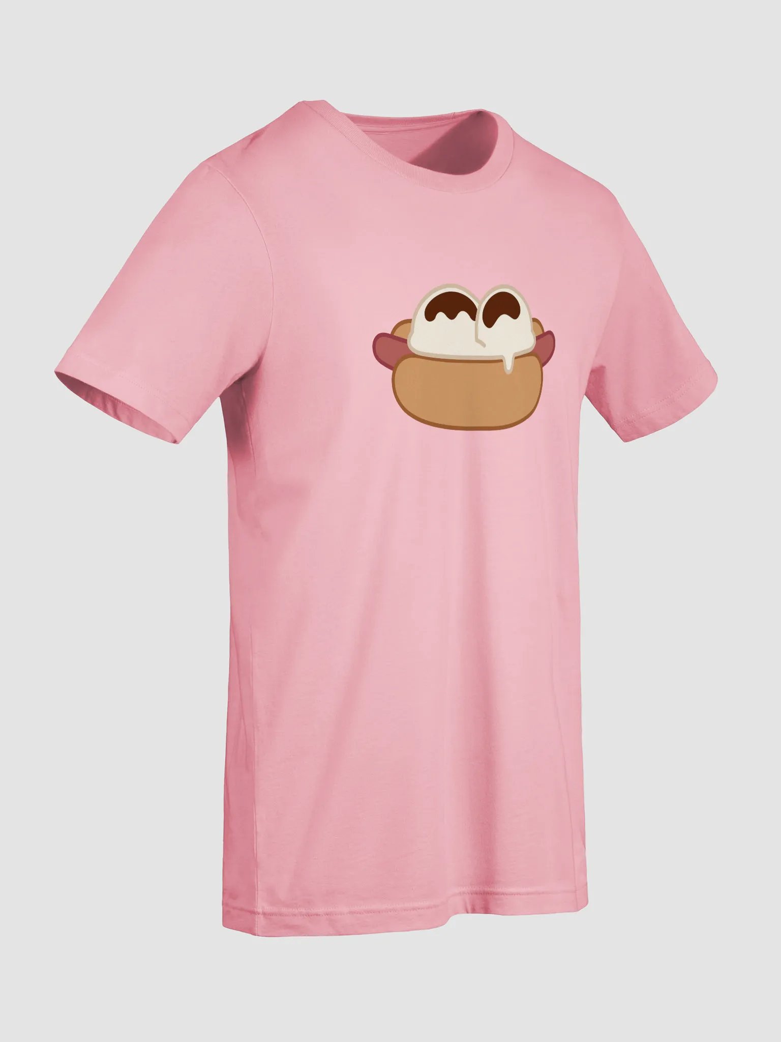 Ice Cream on a Hot Dog Big Artwork Simple Tee product image (77)