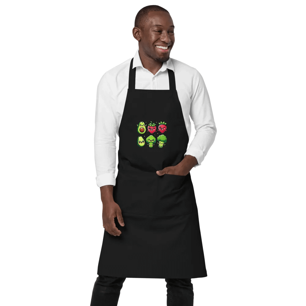 Happy Foodie Organic Apron product image (1)