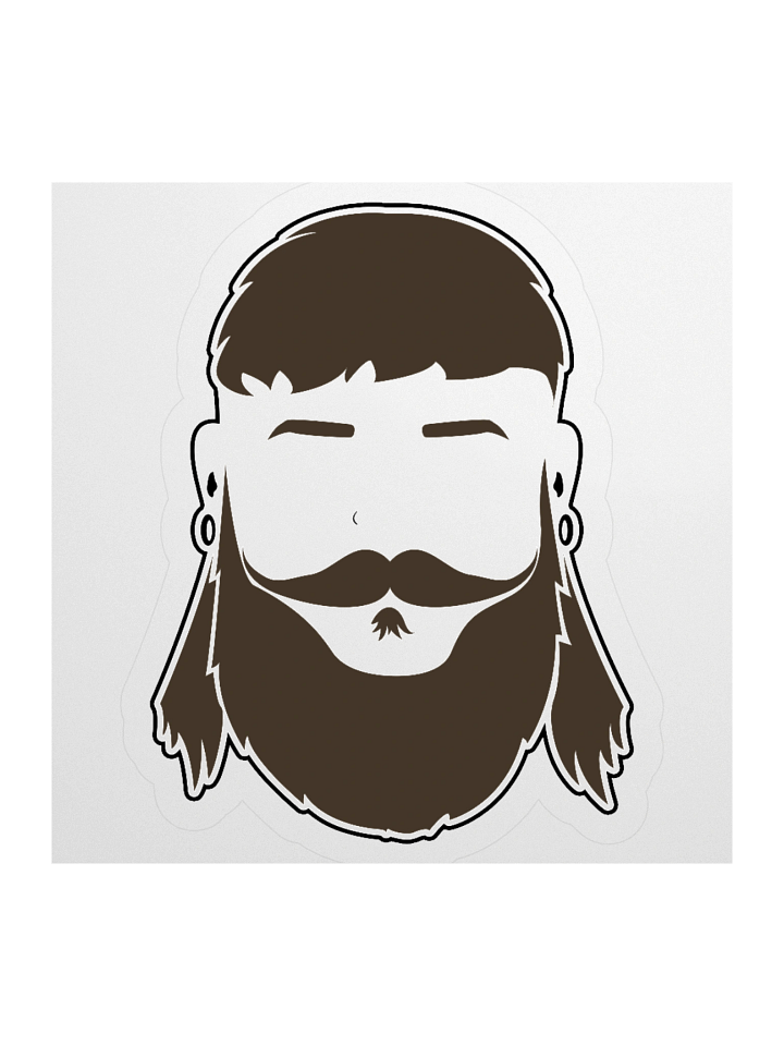 Party in The BACK Ash Sticker product image (1)