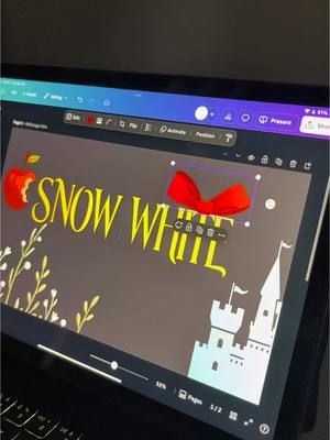 Whistle while you work!🎶 What template should I do next?  #Snowwhite #snowwhiteandthesevendwarfs #snowwhiteliveaction #evilqueen #rachelzegler #galgadot #snowwhiteedit #powerpointtemplate #canvadesign #presentationdesign #canva #fypage #fyp 