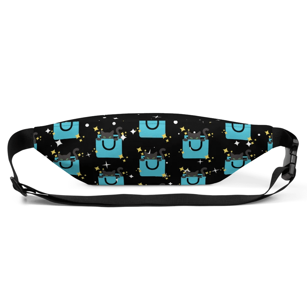 Put the [REDACTED] in the Bag Fannie Pack (Black) product image (1)