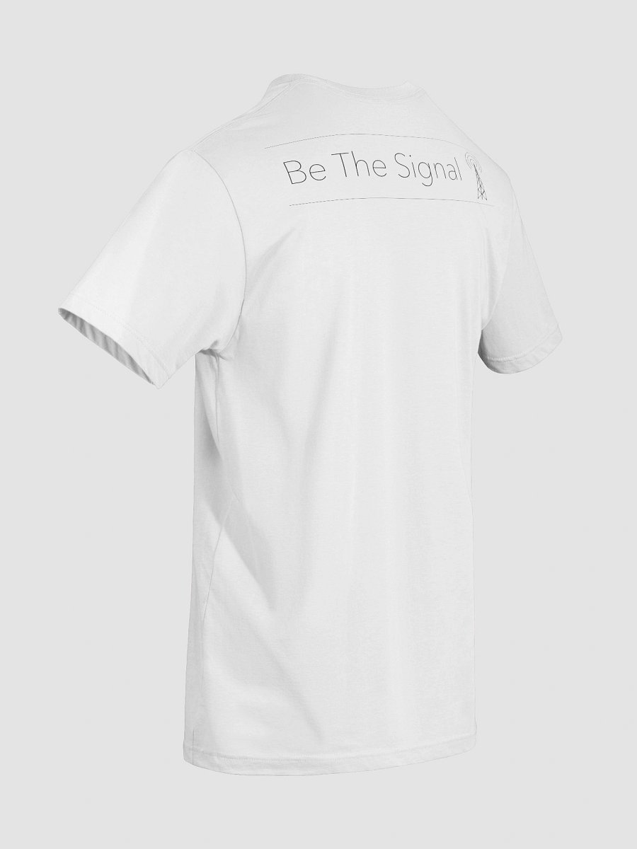 Be The Signal, Radio Waves - White Tee product image (6)