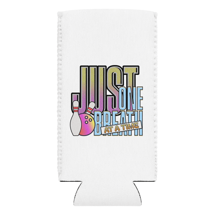 Just One Breath At A Time Bowling Bliss Can Cooler product image (2)
