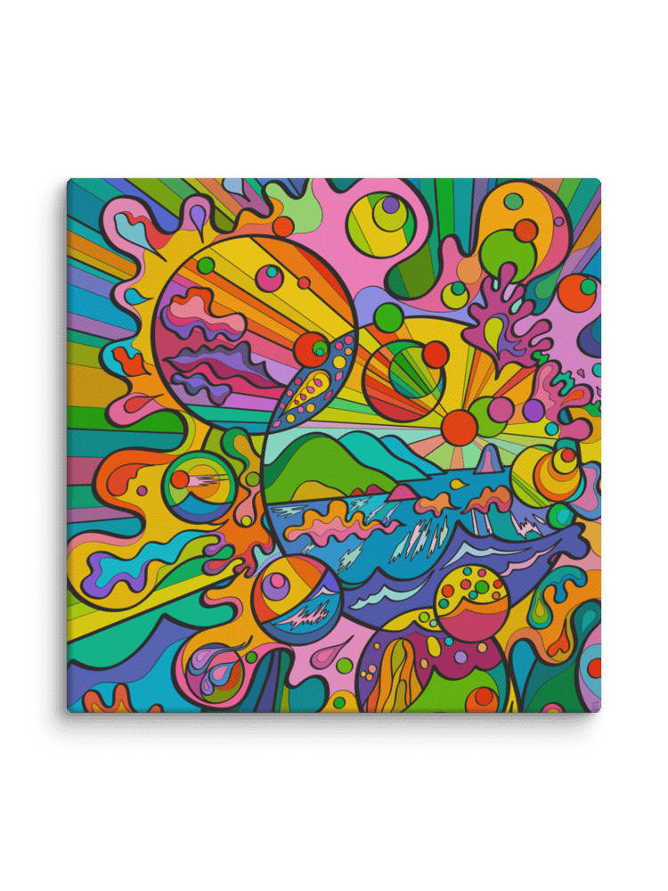 Blank Canvas: Unleash Your Creativity - Bright Sea Bubbles product image (44)