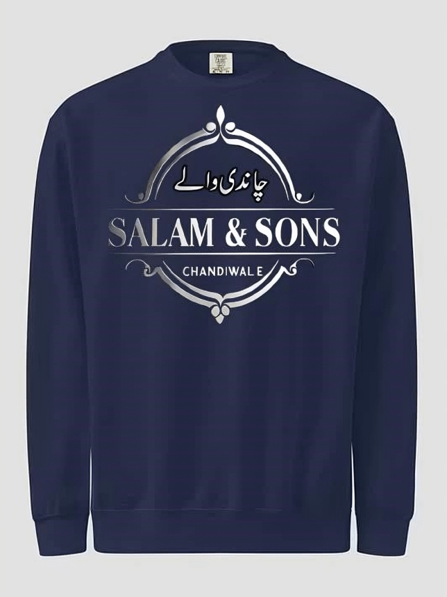 SALAM & SONS CHANDIWALE Official Unisex Eco Sweatshirt product image (1)