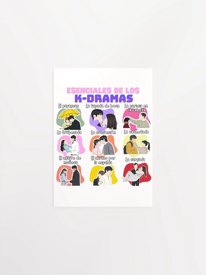 Poster Mi Vida Resumida en Doramas product image (1)