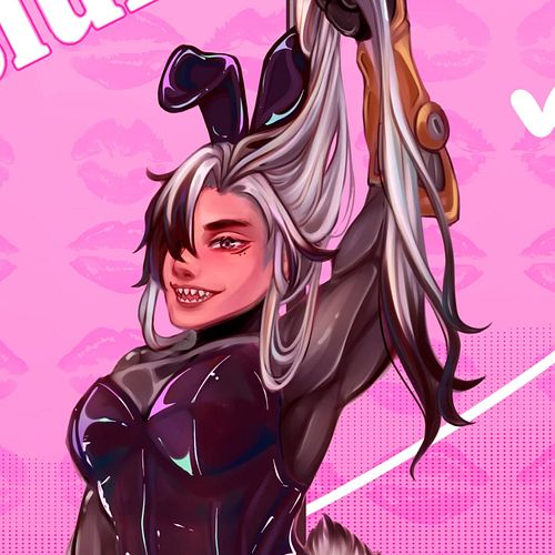 What sort of crackfic combo is this?? 
This was meant to be for an Easter YCH on vgen but I forgot I had 2 cons on easter alr...