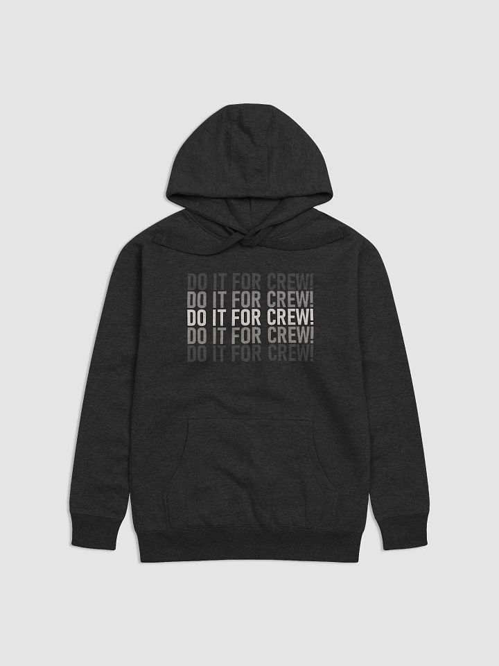 Do It For Crew - White Ombre Hoodie product image (4)
