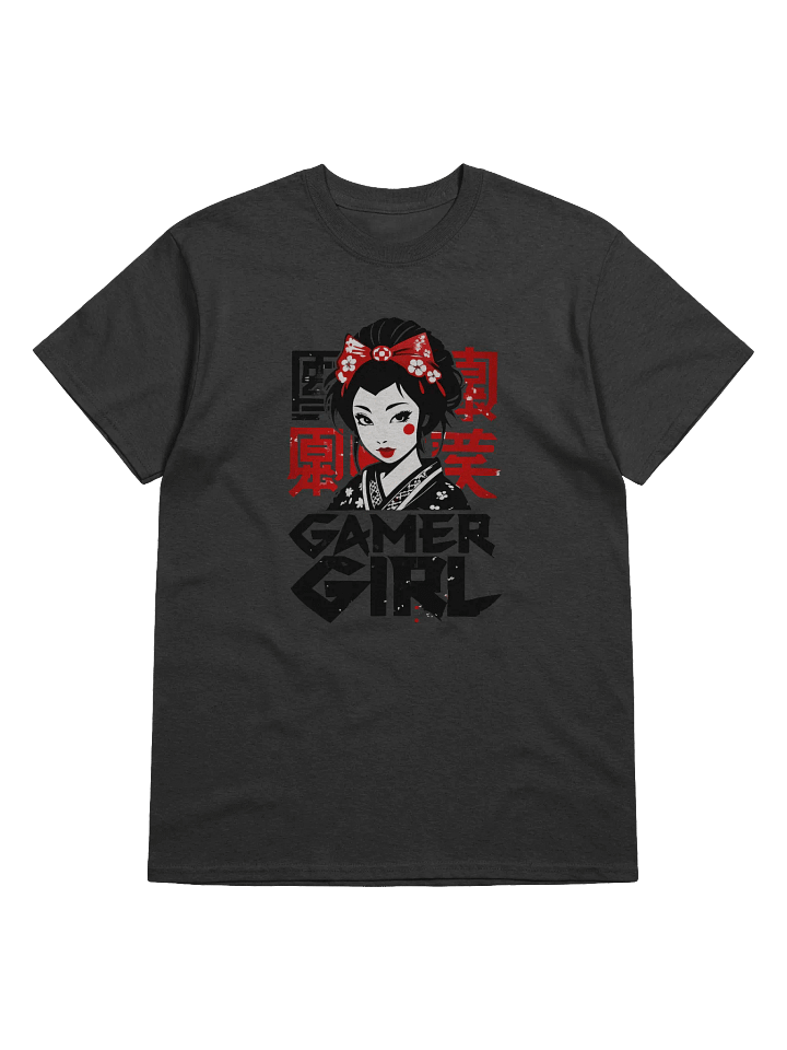 Geisha Gamer Heavyweight Printed T-Shirt product image (1)