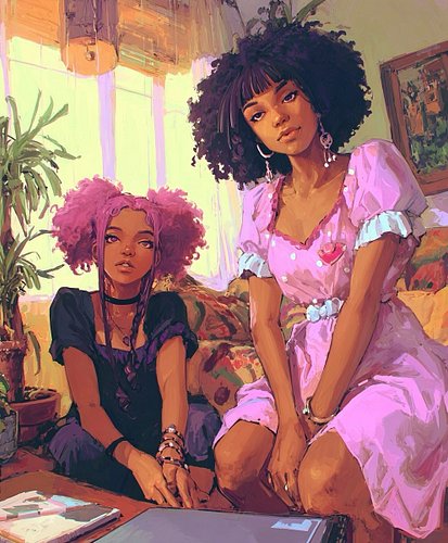 Inspired by the bond between Sailor Saturn and Sailor MiniMoon 🌙💜

This is for the sisters who see you, hold space for your m...