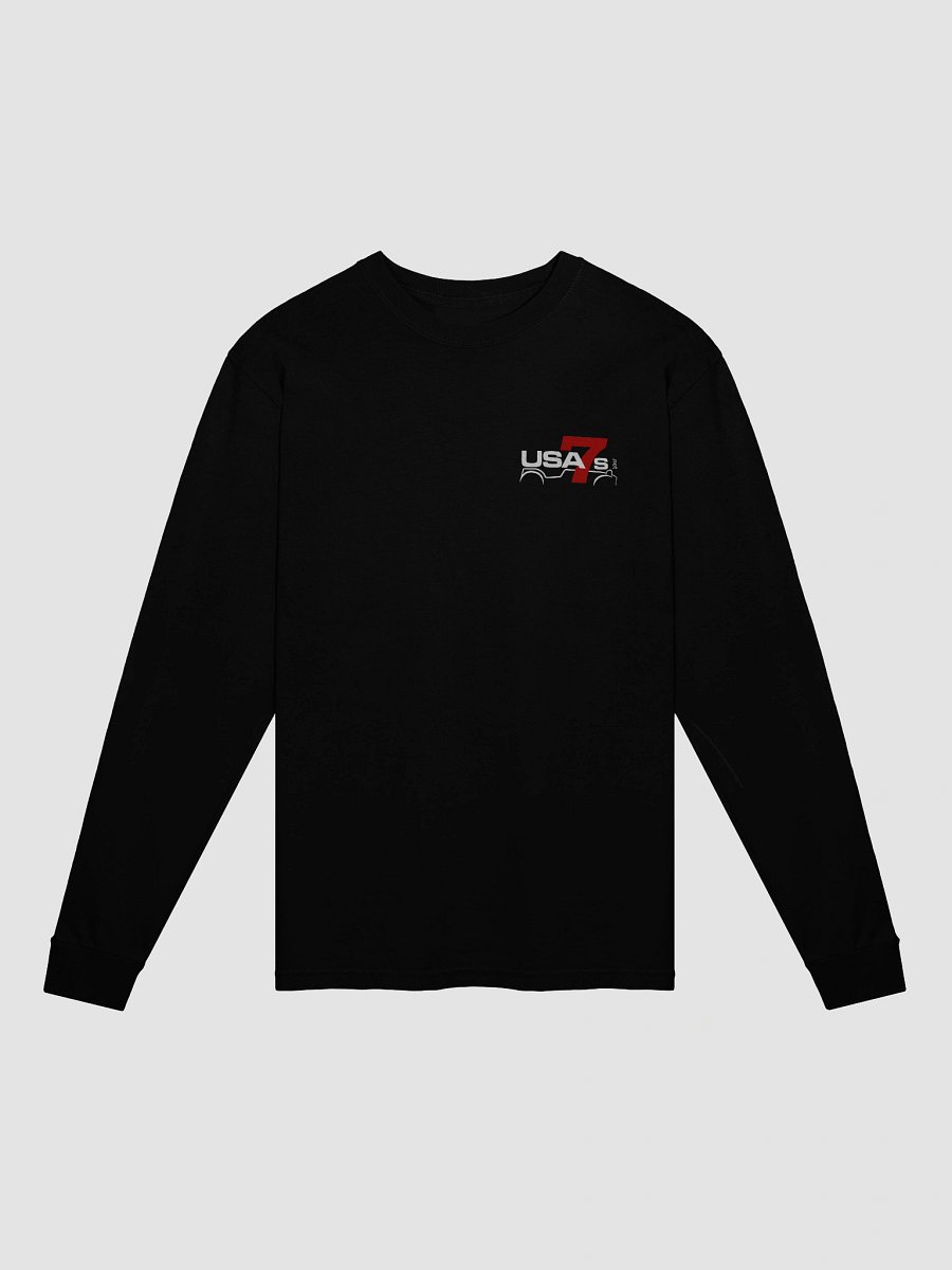 Long Sleeve T with White & Red Logo product image (1)