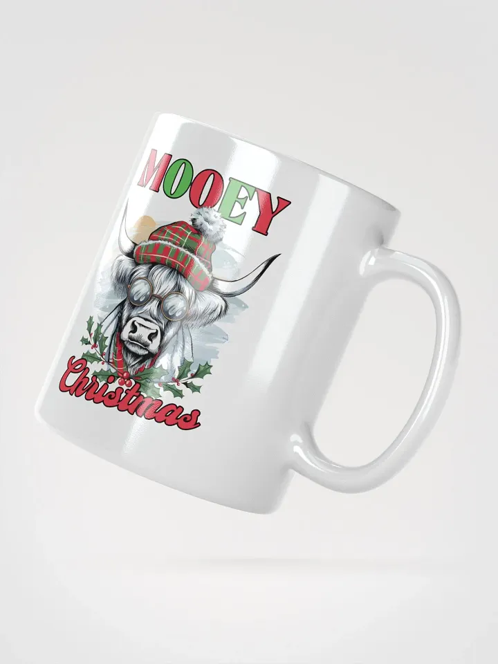 Mooey Christmas White Glossy Mug product image (2)