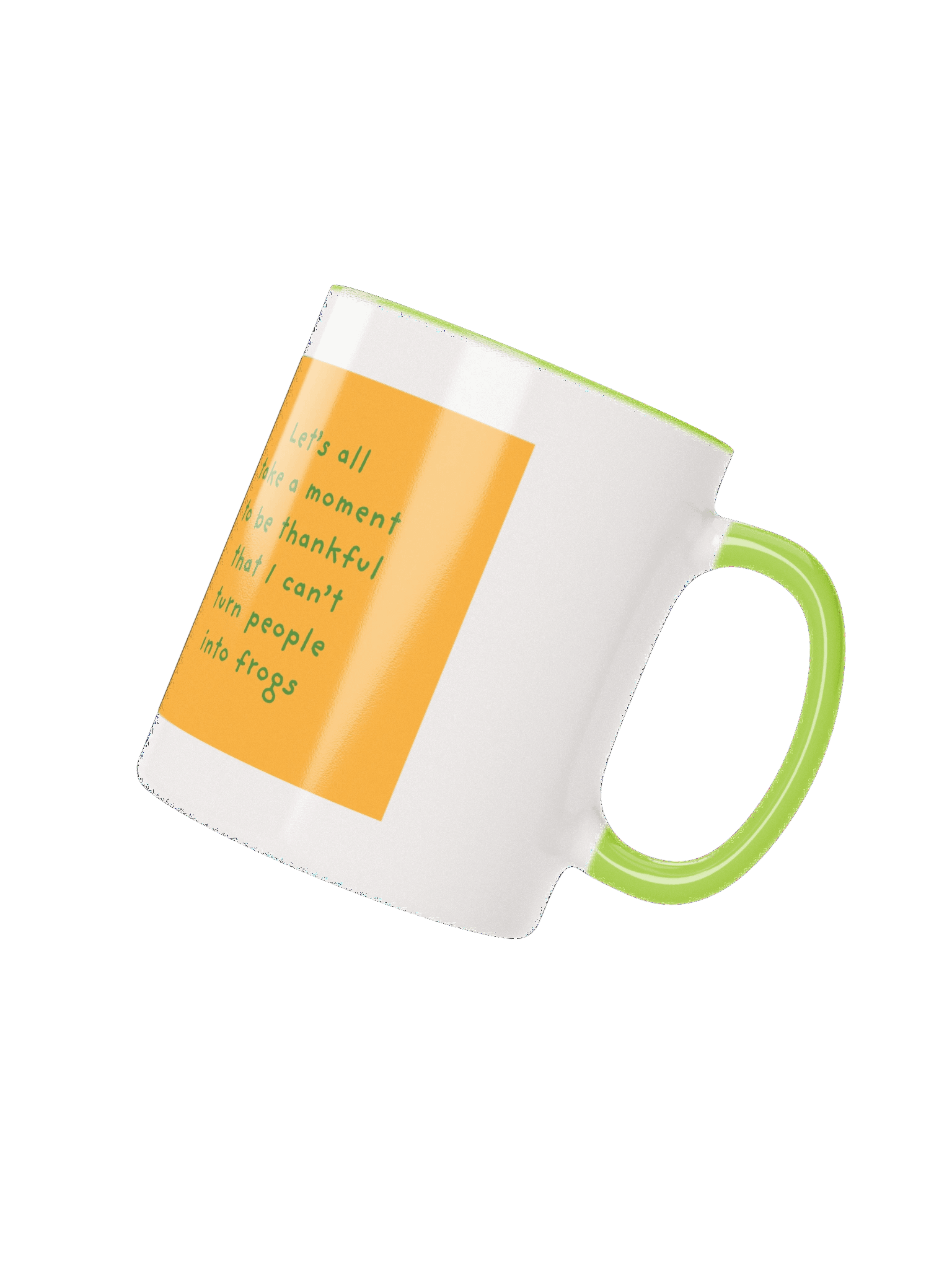 Witty Frog Ceramic Mug product image (2)