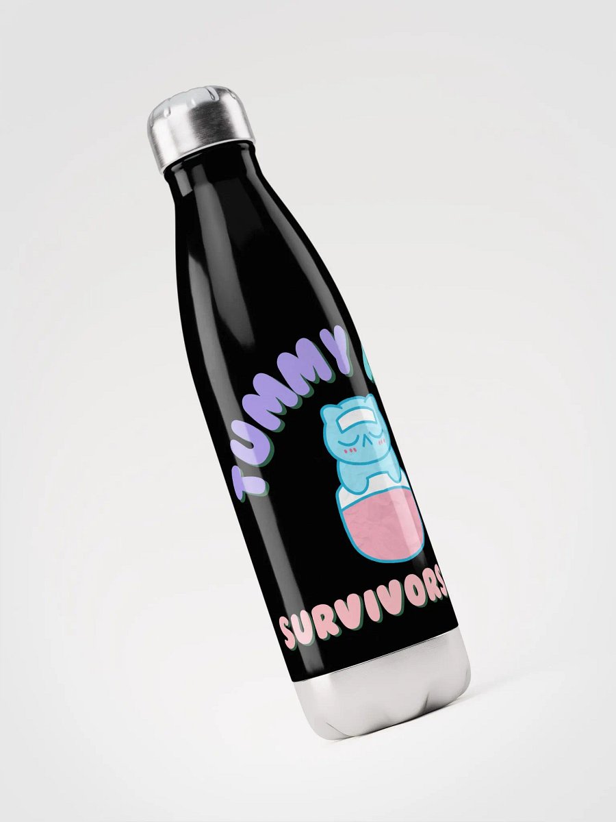 Tummy Ache Survivors Club Stainless Steel Water Bottle product image (3)