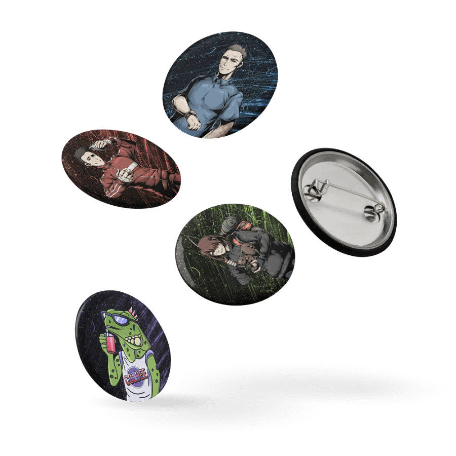 Grim E - Pin Set product image (14)
