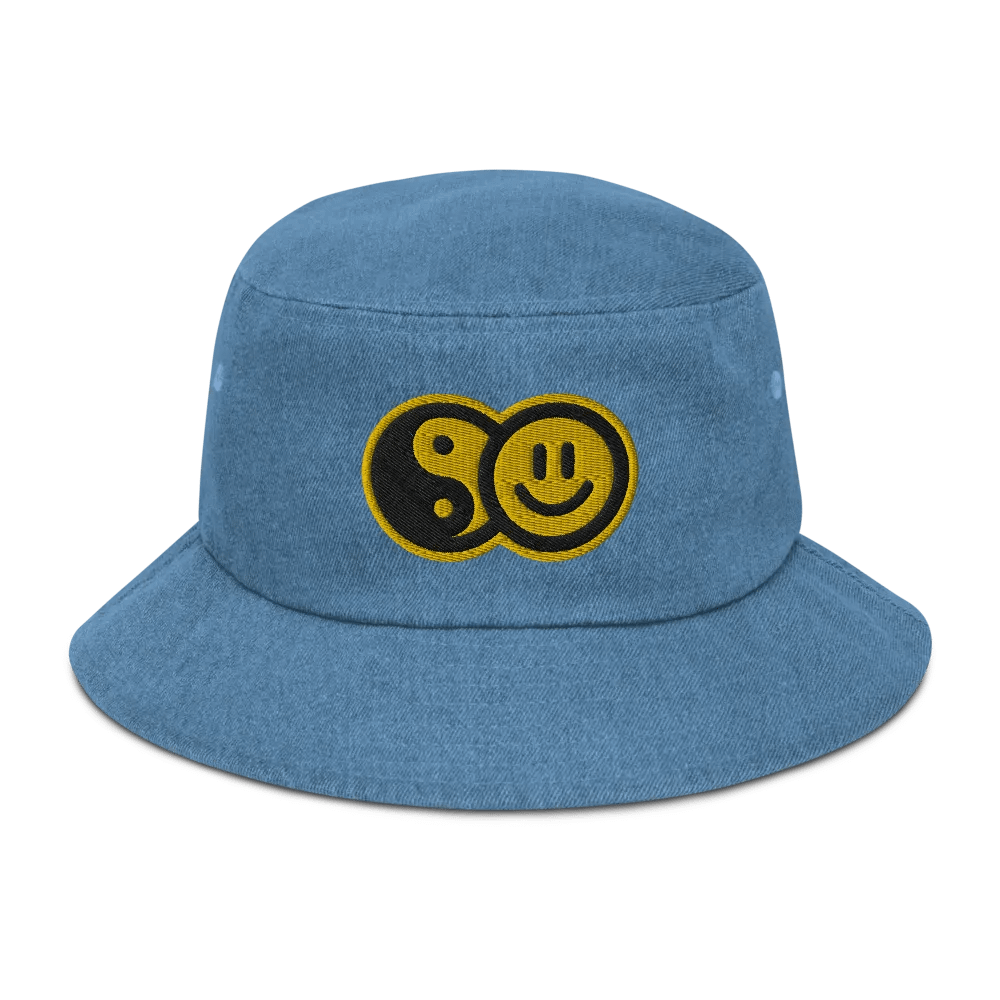 Happy Yin-Yang Denim Bucket Hat product image (14)