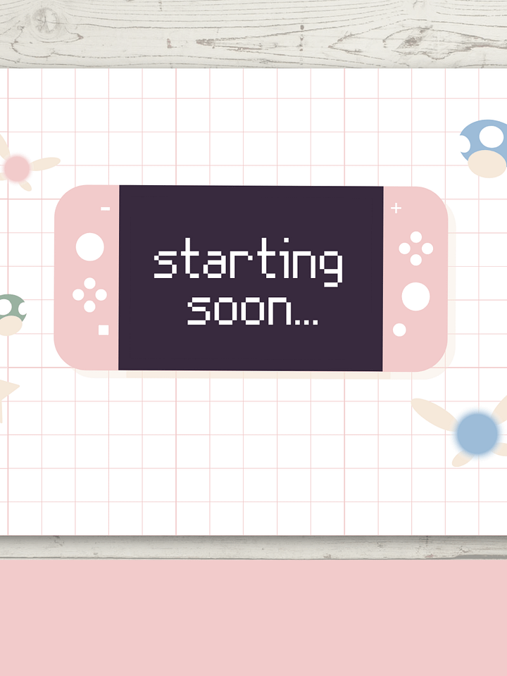 Cozy Gamer Animated Twitch Screens product image (1)