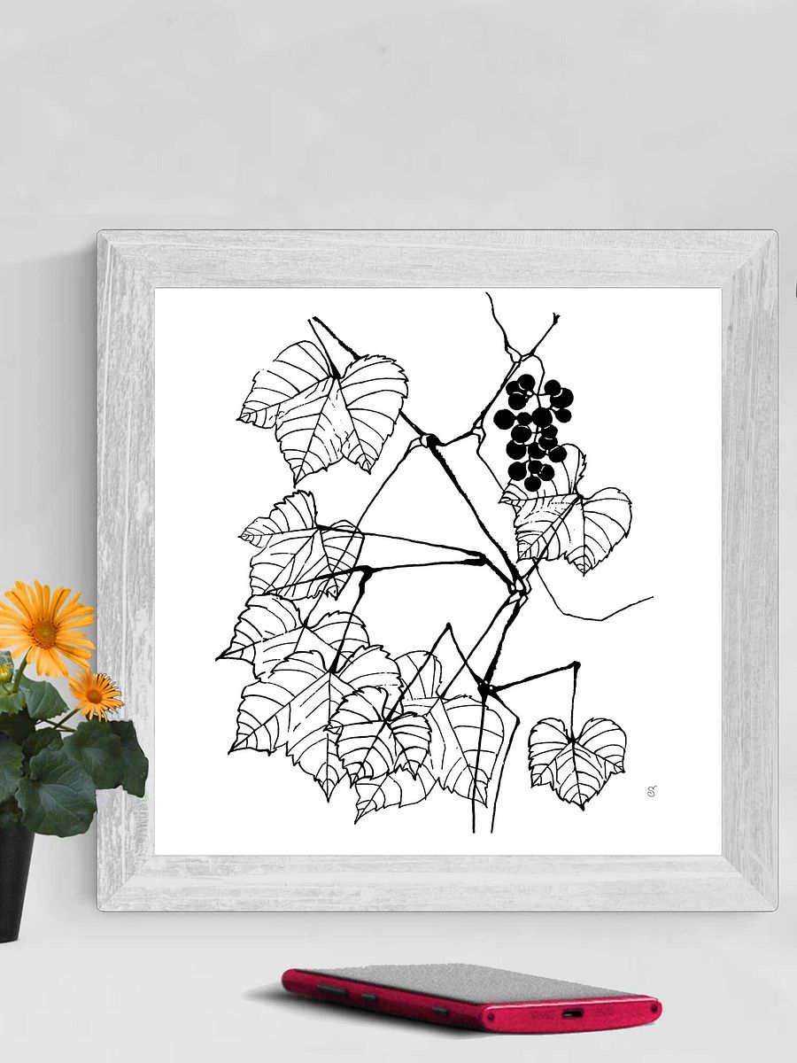 Vineyard Serenity Canvas - Fine Grape Leaves product image (3)