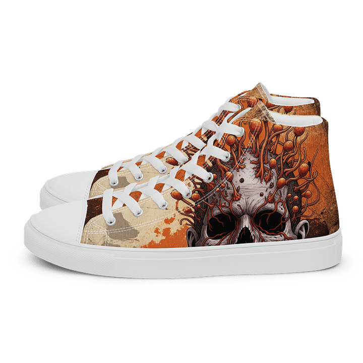 Mystic Skull Canvas High Tops product image (1)