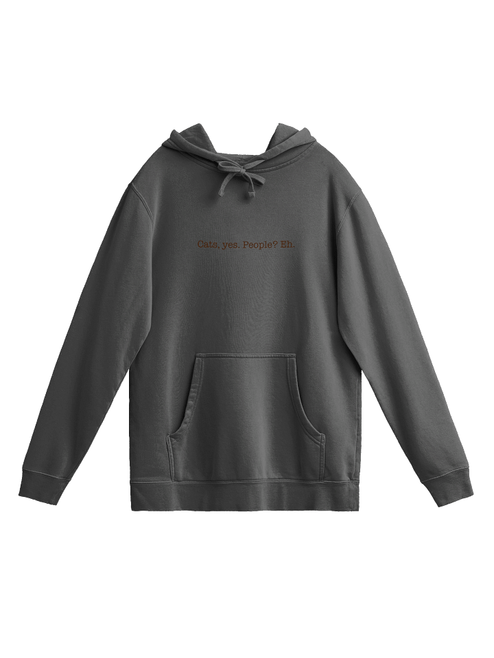 Cats, yes. (Hoodie) product image (1)