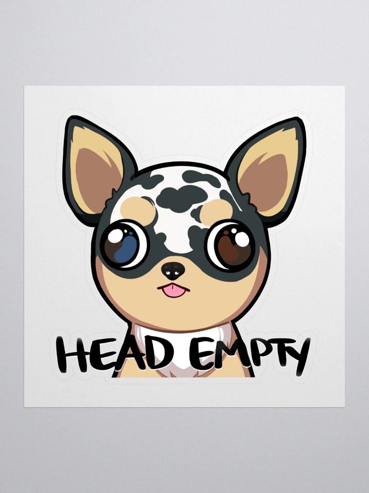 Head Empty Baby Sticker product image (1)