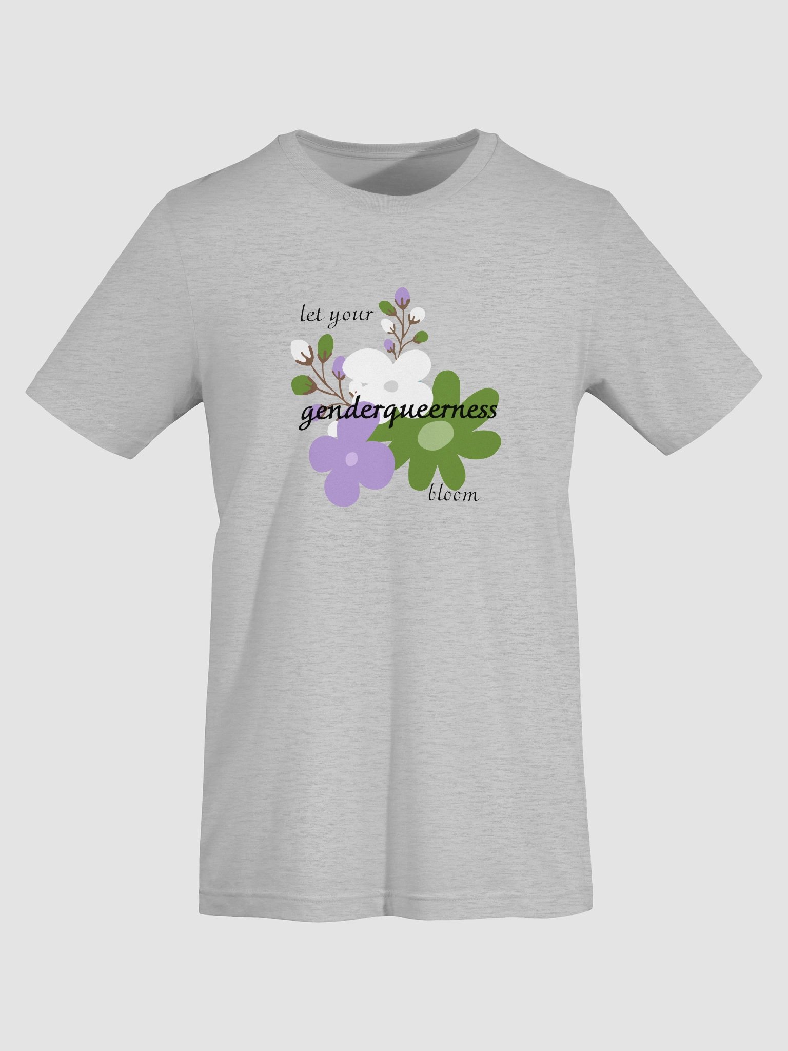 let your genderqueerness bloom t-shirt product image (7)