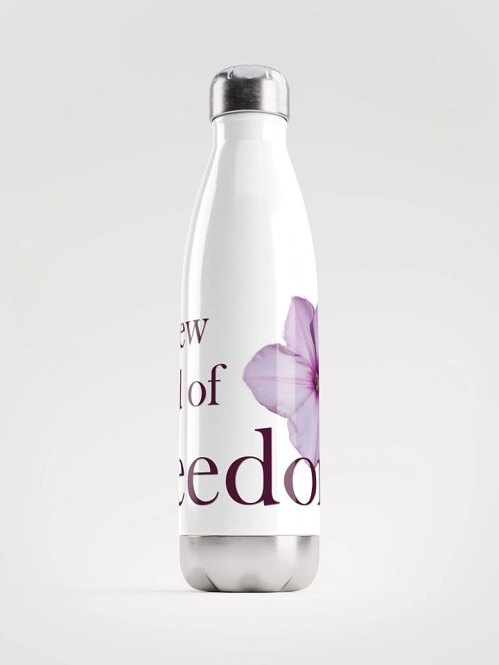 A New Kind of Freedom - White Water Bottle product image (1)