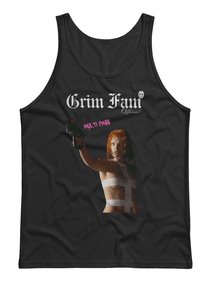 MULTI-PASS — FIFTH ELEMENT DROP - TANKTOP/SINGLET #1 - Avail in ALL colors product image (1)