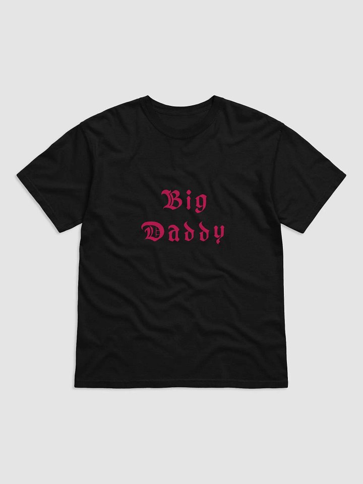 Stylish 'Big Daddy' Black T-Shirt by Jogadoos product image (1)