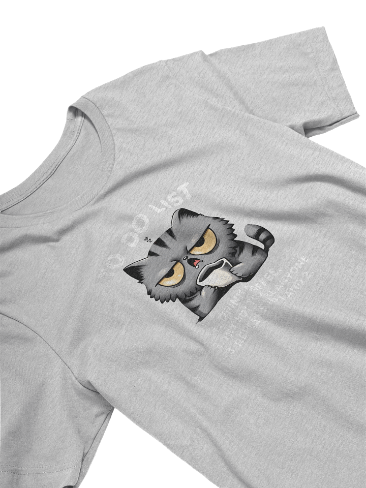 Grumpy Cat's Daily Agenda T-Shirt product image (2)