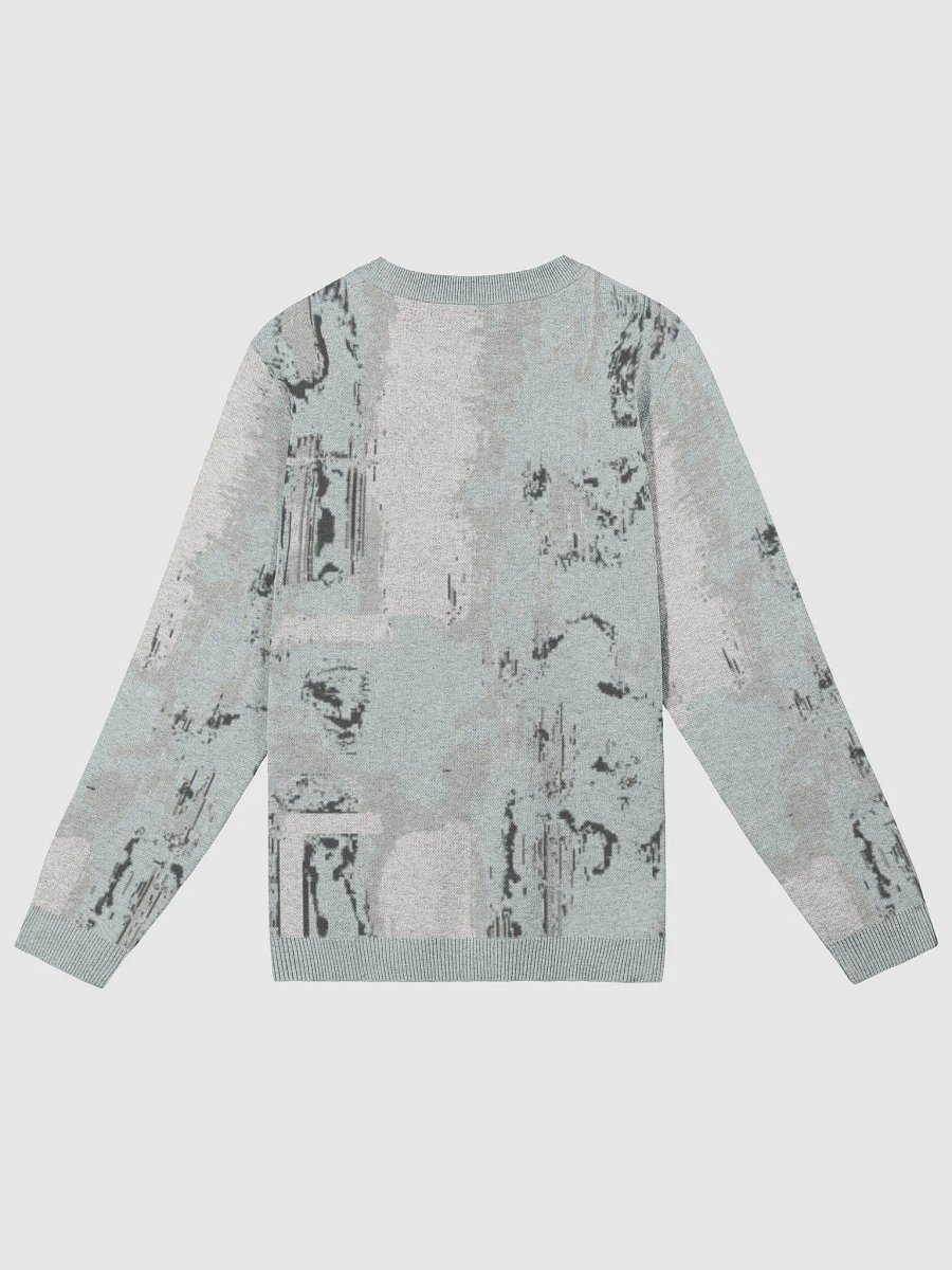 Plaster Paint Glitch Jacquard Crewneck Sweater product image (2)